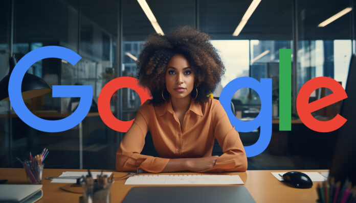 Woman Agency Desk Google Logo