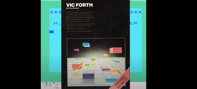 Study Forth On The Commodore VIC-20