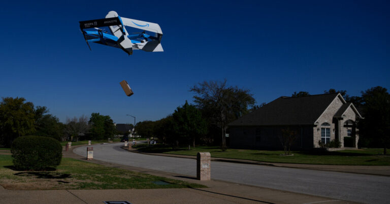 Look, Up within the Sky! Amazon’s Drones Are Delivering Cans of Soup!