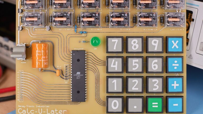 Partial Relay-Primarily based Calculator Places The Click on The place It Counts