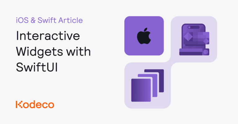 Interactive Widgets With SwiftUI | Kodeco