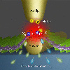 Nanoscale manipulation of exciton-trion interconversion in a MoSe2 monolayer by way of tip-enhanced cavity-spectroscopy