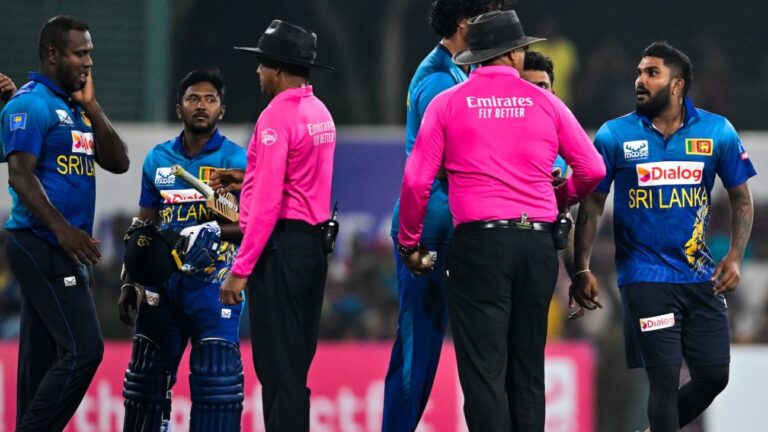 Wanindu Hasaranga censures umpire Lyndon Hannibal over no-ball name