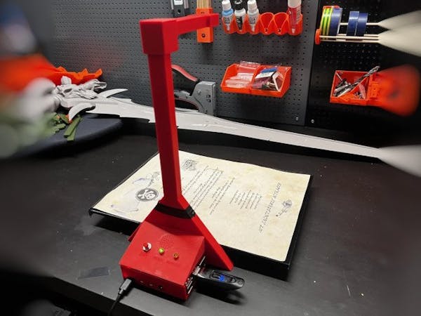 3D-Printed Doc Scanner Captures Sharp Scans with a Raspberry Pi and Digital camera Module