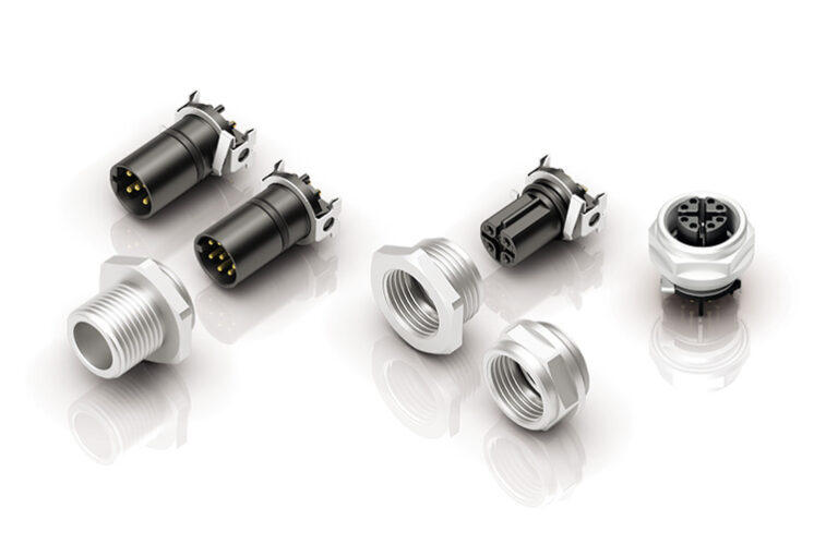 Binder USA releases floor mount variations of its M12 connectors