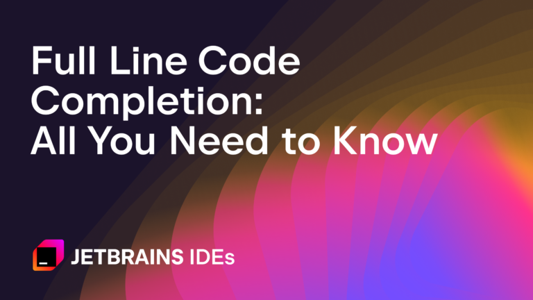 Full Line Code Completion in JetBrains IDEs: All You Have to Know