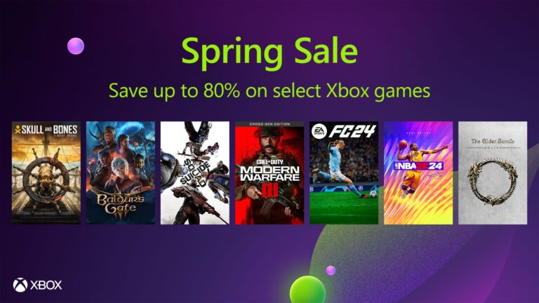 Save Large Through the Annual Microsoft Retailer Spring Sale