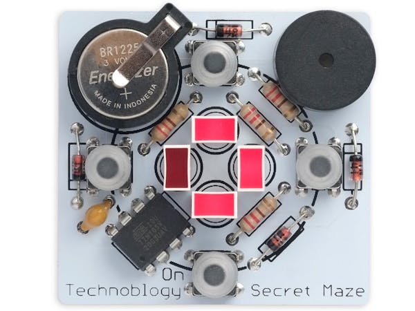 Secret Maze 2 Pushes ATtiny85’s Limits