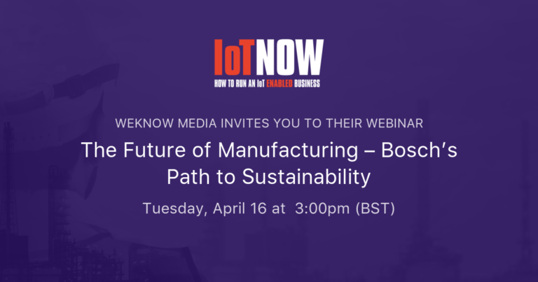 The Way forward for Manufacturing – Bosch’s Path to Sustainability