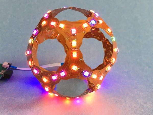 n°Storage’s FlexiBall Is an Icosidodecahedral Floor-Mount Soldering Problem