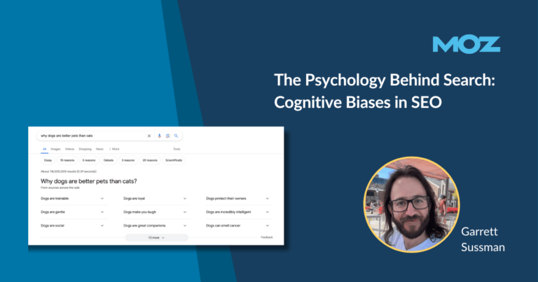 Cognitive Biases in SEO – Moz